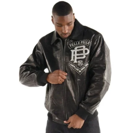 Pelle Pelle Elite Series Black Leather Jacket