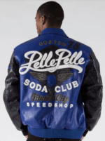 Pelle Pelle Soda Club Sportster Sapphire Plush Jacket