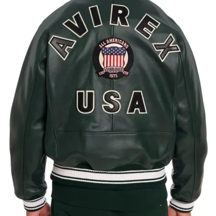 Hunter Green Bomber Jacket