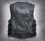 Harley Davidson Leather Vest Rare-Leather