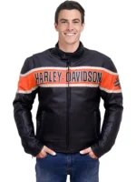 Harley Davidson Victory Lane Leather Jacket