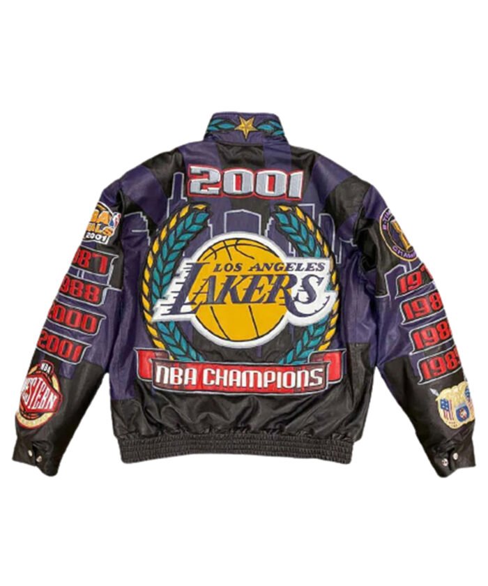 los angeles lakers 2001 championship jacket 1