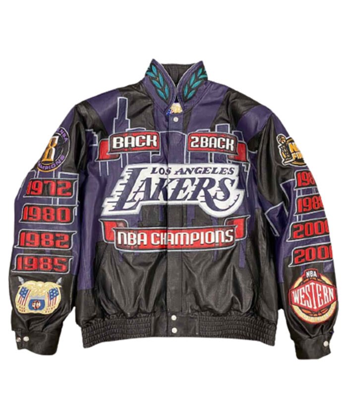 los angeles lakers 2001 championship jacket 2