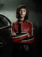 Money Heist Tokyo Biker Leather Jacket