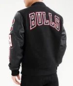 Chicago Bulls Varsity Logo Jacket Rare-Leather