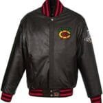 Stanley Champions Blackhawks Chicago Leather Jacket