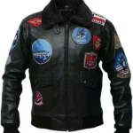 Top Gun Pete Maverick Tom Cruise Black Jacket