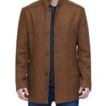 TWM Roy Brown Men's Wool Overcoat