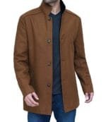 twm roy brown mens wool overcoat Rare-Leather