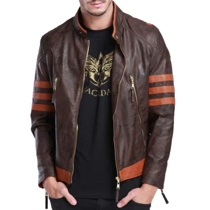 Wolverine X-Men Origins Leather Jacket