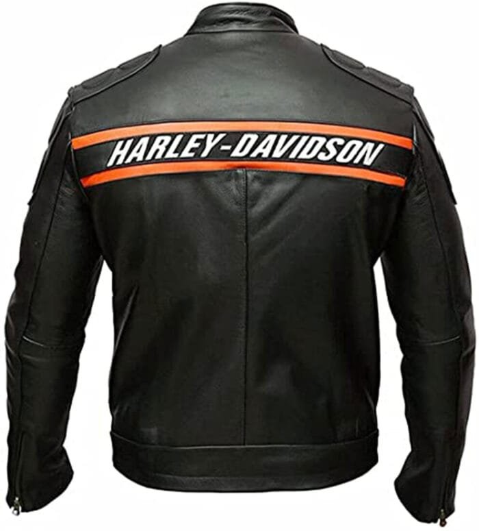 WWE Bill Goldberg Harley Davidson Vintage Motorcycle Leather Jacket Rare-Leather