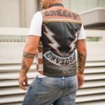 Harley Davidson And Marlboro Man Vest Jacket