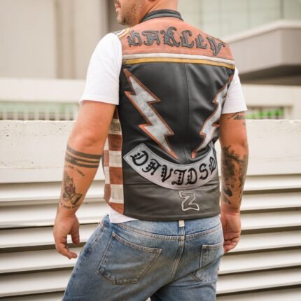 Harley Davidson and Marlboro Man Vest Jacket