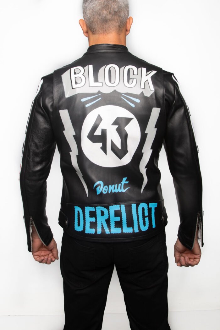 Ken Block Black Leather Jacket