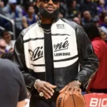 LeBron James Aimé Leon Dore Leather Jacket