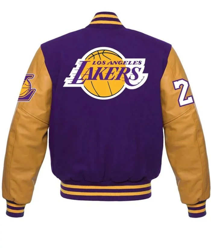 Los Angeles Lakers Kobe Bryant 24 Varsity Jacket 1 1