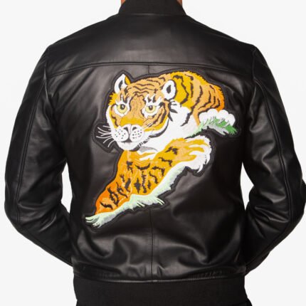 Rocky II Tiger Balboa Leather Jacket