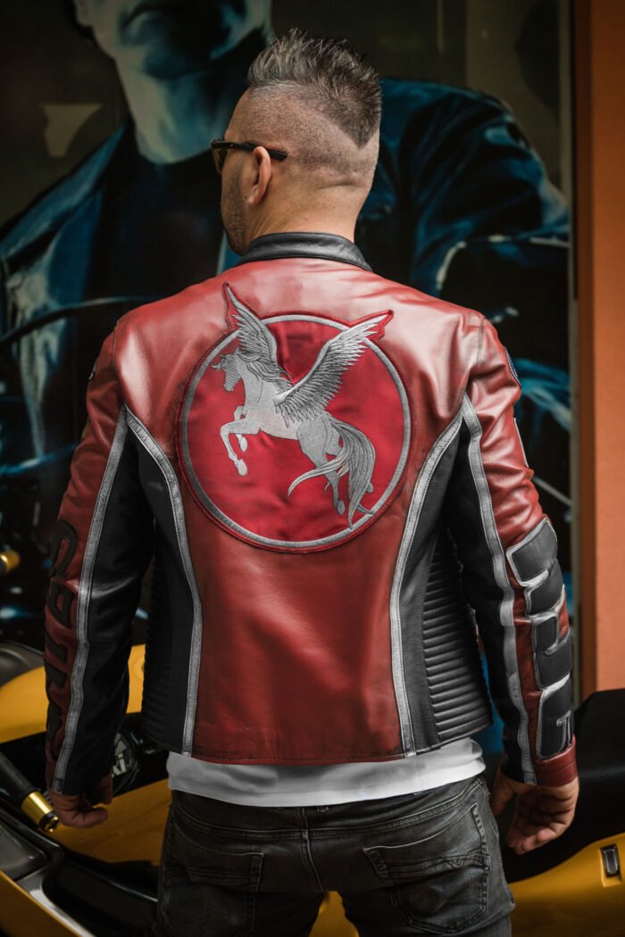 Torque Motorcycle Leather Jacket