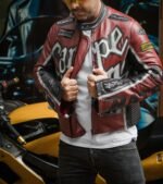 Torque Motorcycle Leather Jacket