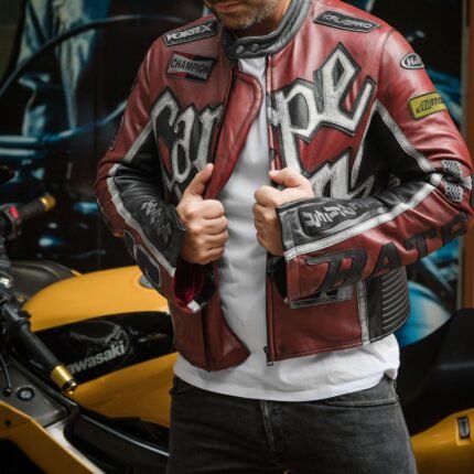 Torque Motorcycle Leather Jacket