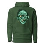 Zombie Head Unisex Hoodie