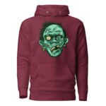 Zombie Head Unisex Hoodie