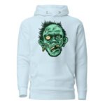 Zombie Head Unisex Hoodie