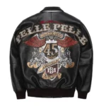 Pelle Pelle Collectors Series Black Leather Jacket Rare-Leather