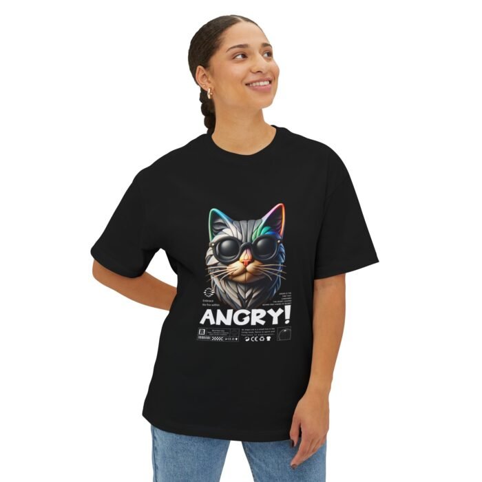 Angry Unisex Oversized Tee