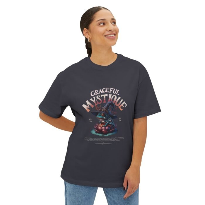 Graceful Mystioue Unisex Oversized Tee