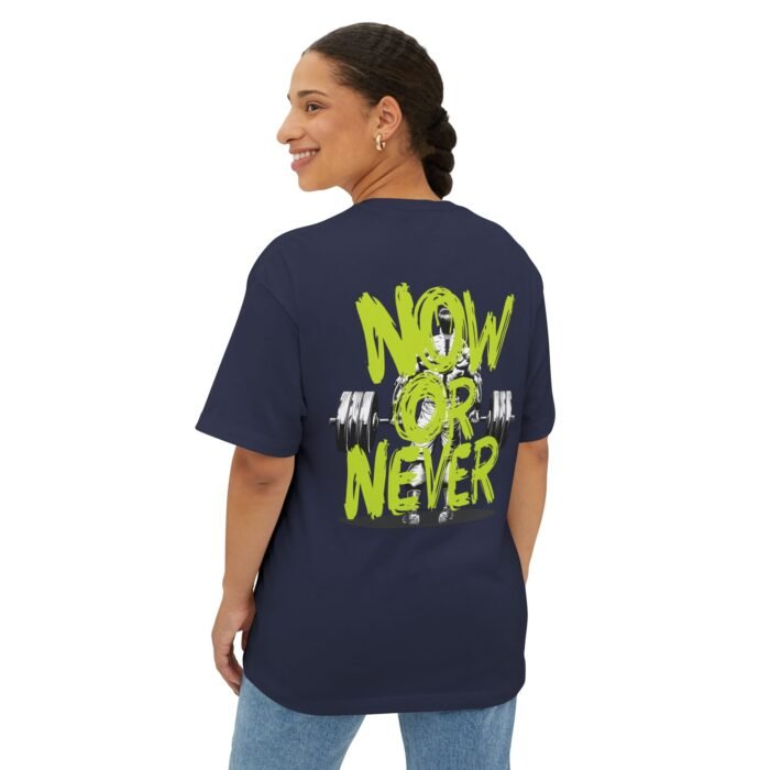 Now Or Never Unisex Oversized Tee