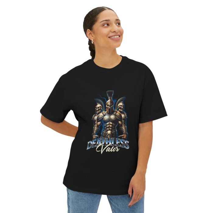 Deathless Valor Unisex Oversized Tee