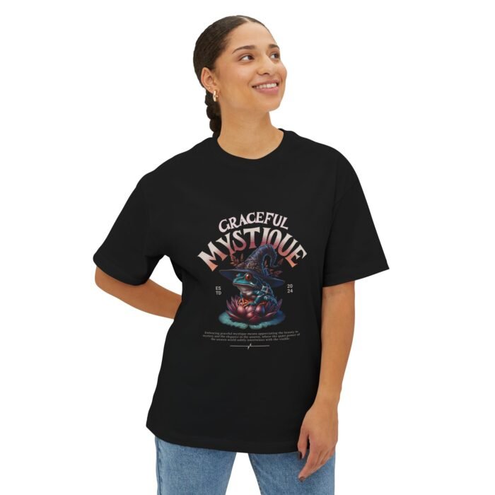 Graceful Mystioue Unisex Oversized Tee