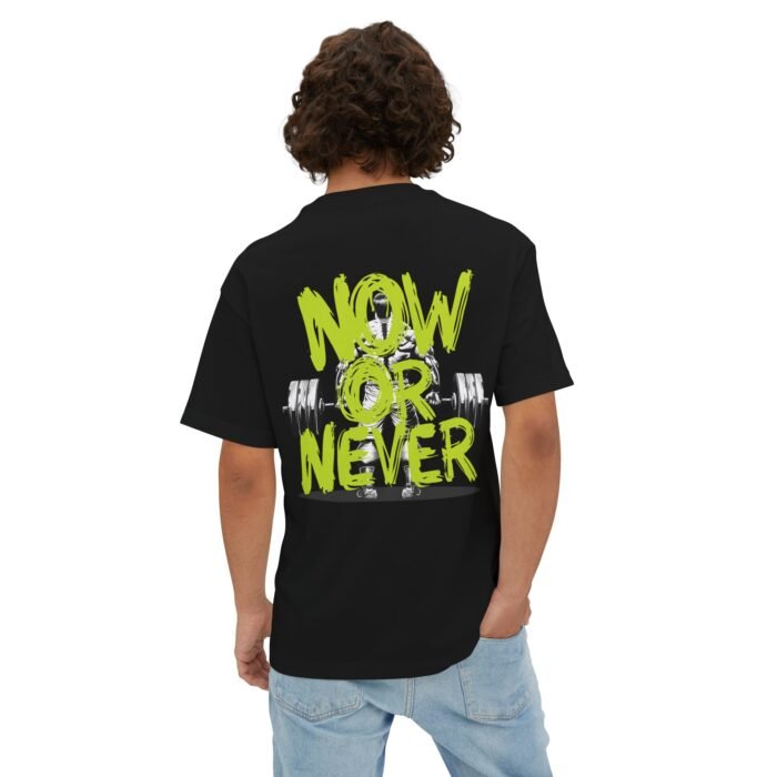 Now Or Never Unisex Oversized Tee