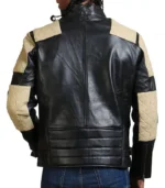 Black Brando Fashion Men Leather Jacket Rare Leather