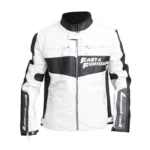 Fast & Furious 7 Dominic Toretto Racer Leather Jacket