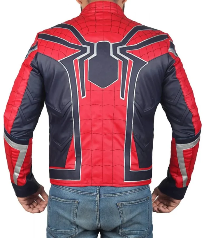 spiderman avengers infinity war leather jacket rare leather 1