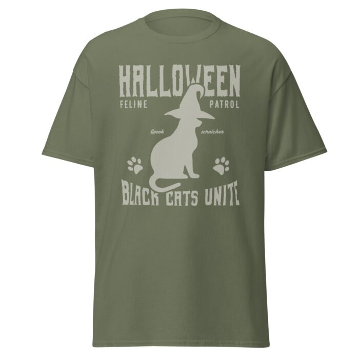 unisex classic tee military green front 66c8a92fd6779