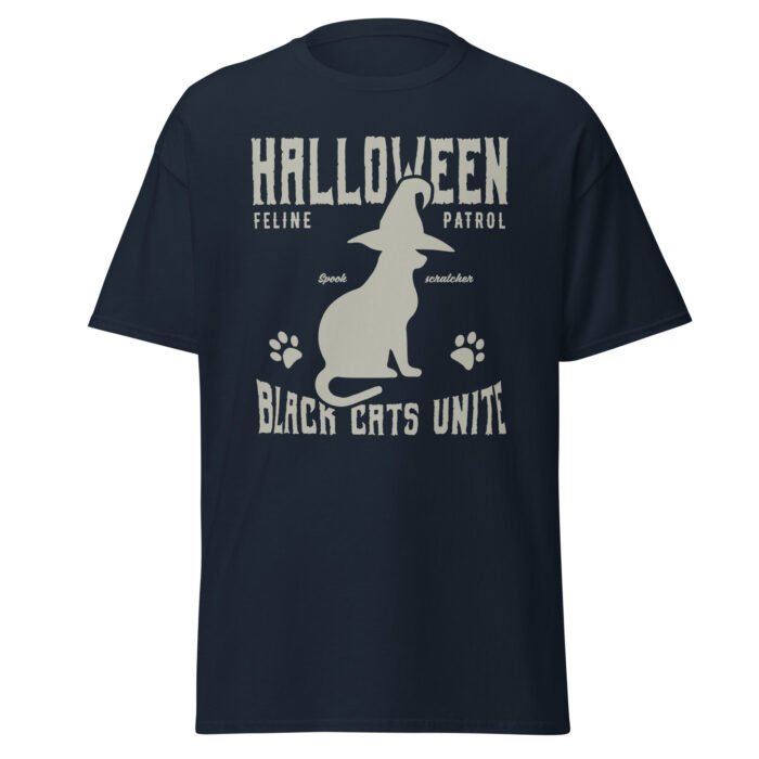 Halloween Black Cats Unite Unisex Shirt - Rare Leather