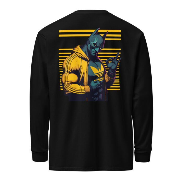 Batman GYM Long Sleeve Shirt Rare-Leather