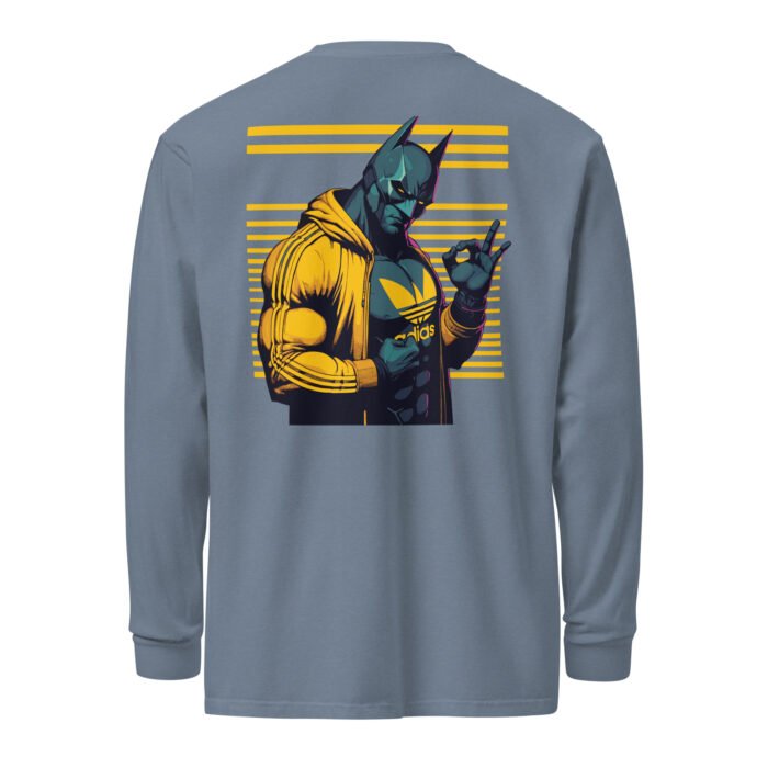 Batman GYM Long Sleeve Shirt Rare-Leather