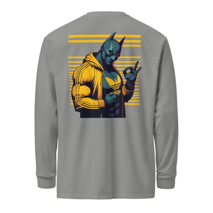 Batman GYM Long Sleeve Shirt Rare-Leather