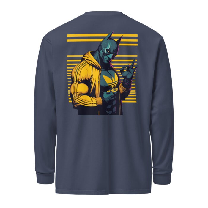 Batman GYM Long Sleeve Shirt Rare-Leather