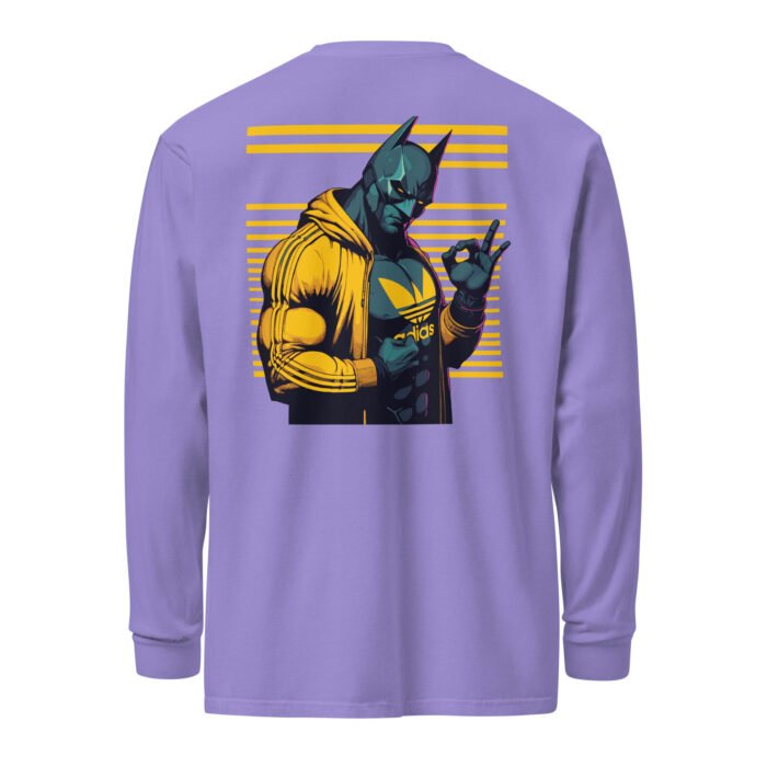 Batman GYM Long Sleeve Shirt Rare-Leather