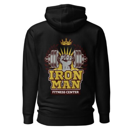 Iron Man Fitness Center Unisex Hoodie