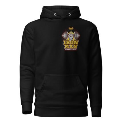 Iron Man Fitness Center Unisex Hoodie