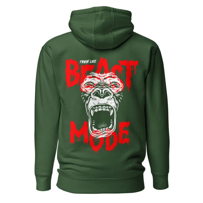 unisex premium hoodie forest green back 66ae7057038b5