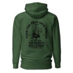 Turn The Pain Into Power Unisex Hoodie