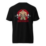 Monster Biceps Unisex T-shirt-Rare Leather- GYM T shirts