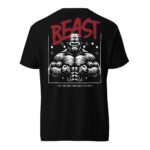 Beast Unisex T-shirt Rare leather GYM Tshirt